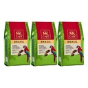 MK Cafe Brasil zrnková káva 100% Arabica 3x400g