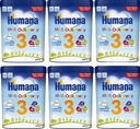 HUMANA 3 NÁSLEDNÉ MLIEKO PO 12 MESIACOCH 6x 650G