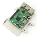 DRP2 - držiak na DIN lištu pre Raspberry Pi 3