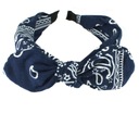 HAIR BAND BANDANA PREMIUM NAVY BUW