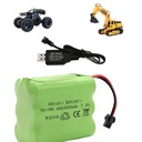 RC 7,2V NI-MH 2400 mAh batéria, USB 2P SM Nabíjanie