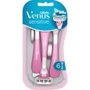 Holiaci strojček Gillette Venus Sensitive 6 ks