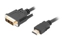 Kábel HDMI(M)-DVI-D(M) CA-HDDV-10CC-0018-BK 1,8M