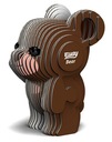 Medvedík 3D priestorové puzzle Eco Eugy Teddy Bear