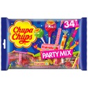 Chupa Chups Party Mix Lízanky Mix Ovocno-tella cukríky 34 ks 400g