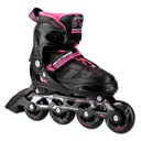 Nastaviteľné kolieskové korčule PINK SOLID INLINE SKATES 35-38