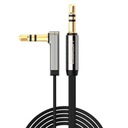 Zahnutý Ugreen Audio mini-JACK 3,5mm AUX kábel 3m