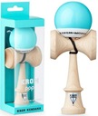 Kendama KROM POP azúrová s dodatočnou vrstvou LOL