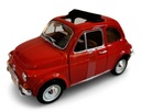 Model auta BBURAGO 1:24 Fiat 500L 1968