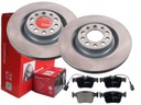 BREMBO ZADNÉ KOTOUČE, DESTIČKY, ALFA ROMEO STELVIO 320MM