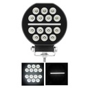 Okrúhla povodňová pracovná lampa 14xLED + 12/24V pásik