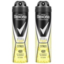 REXONA MEN Lemon Antiperspirant sprej 2x150ml