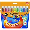 BIC Kid Couleur popisovače 14+4 farieb 841802/9375