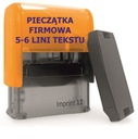 Firemná pečiatka Trodat Impressum 8912 47x18mm do 6 riadkov Žltá POUZDRO