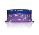 VERBATIM DVD+R 4,7 GB 16X CAKE*25 43500