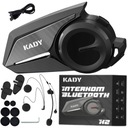 MOTOCYKLOVÝ INTERKOM KADY K2 BLUETOOTH +PLNÝ PRE 6 MOTO +ZDIEĽANIE HUDBY + PL