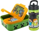 MINECRAFT OBEDOVÝ BOX + FĽAŠA 410 ml