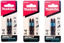 MAKITA PH1 PH2 PH3 50MM NÁRAZOVÝ BIT SET