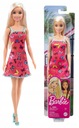 Plážové šaty pre bábiku Barbie s motýľmi Mattel