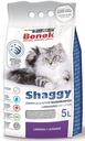 Podstielka pre mačky bentonit Shaggy Lavender 5L Protect