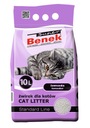 Podstielka pre mačky Super Benek Standard Lavender 10L