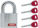 ABUS OCELOVÝ visiaci zámok 858/60 10MM ODOLNÝ 4 KĽÚČE