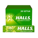 Halls Lime Fresh Candies 33,5 g Displej x20