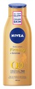 NIVEA Spevňujúce, bronzujúce, hydratačné telové mlieko Q10 400 ml