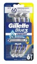 GILLETTE BLUE 3 KOMFORTNÉ holiace strojčeky 6 KS