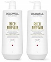 GOLDWELL RICH REPAIR SHAMPOO 1000 + CONDITIONER 1000