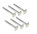 6x 13mm T-profilové vložky pre hliníkové nosníky BRIO