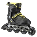 NA11002 BLACK/YELLOW VEL. S (31-34) NILS EXTREME INLINE KORČULE