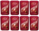 8x200g LINDT Mliečne pralinky