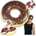 BAZÉNOVÉ KOLESO NAFUKOVACÍ BAZÉNOVÝ MATRAC VEĽKÝ XXL 120CM DONUT