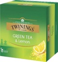 Twinings Pure Green Tea 50 tb zelený s citrónom