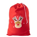 Vianočná darčeková taška Červený sob