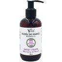 VCee Spa Ritual Sladké ovocie Berry Broskyňový telový masážny olej 200 ml