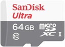 64 GB SanDisk Ultra microSD karta 100 MB/s.