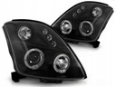 SVIETIDLÁ SUZUKI SWIFT III MZ EZ 05-10R LED RINGS BLK