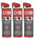 CX80 DUO SPRAY Tekutina na údržbu a opravy Protikorózna ochrana 3 x 500 ml