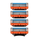 4 x NÁPLŇ GILLETTE FUSION5 FUSION BADES ORIGINAL