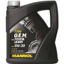 Olej MANNOL 7709 OEM TOYOTA LEXUS 5W30 4L