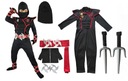 NINJA OUTFIT SHURIKEN DAGGERS 98-110 P