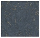 Tapeta Navy Blue Marble Golden Fleece