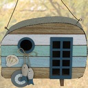 BIRD HOUSE HNIEZDO BOX KEMPER S RYBAMI