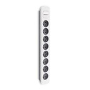 Qoltec Power strip s 8 zásuvkami, 1,8 m