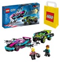 LEGO CITY 6+ DVE AUTÁ - OTOČNÉ ZÁVODNÉ AUTÁ 60396