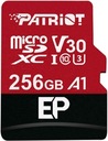 PATRIOT EP 256 GB micro SD XC CL10 UHS U3 A1 V30