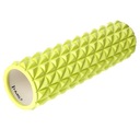 ROLEČEK NA RELAXAČNÚ MASÁŽ S FITNESS ORIEŠKAMI HMS NEON LIMETKA 45CM