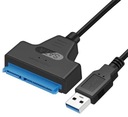 Adaptérový kábel USB na SATA 3.0, moderný čipset, LED diódy indikujúce prevádzku